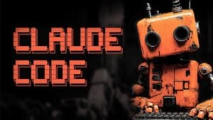 Developer building an AI-powered app using Claude Code’s intuitive interface