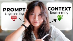 Illustration of context engineering enhancing AI precision and autonomy