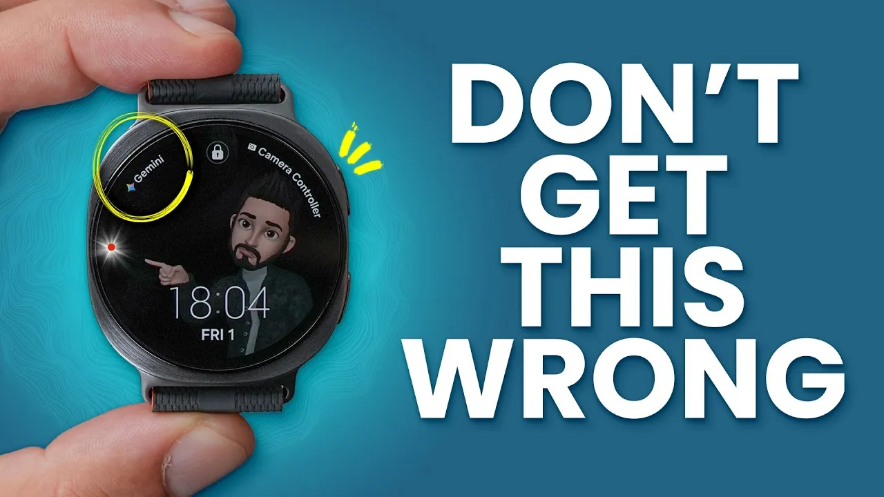 Customizing the watch face on Galaxy Watch 8 for better functionality