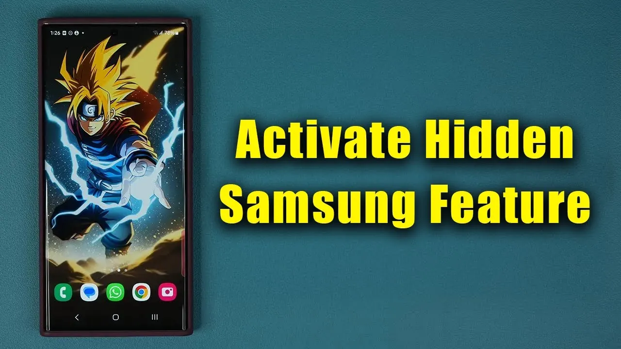 Customizing wallpapers on a Samsung Galaxy smartphone screen