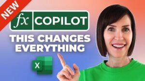 Excel AI Copilot demonstrating natural language commands