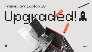 Modular design of the Framework Laptop 16 for sustainable computing