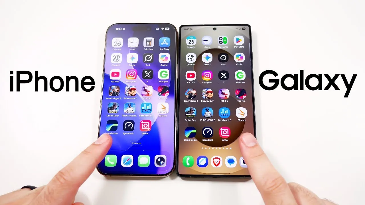 iPhone 16 Pro Max vs Galaxy S25 Ultra: Speed Test - Geeky Gadgets