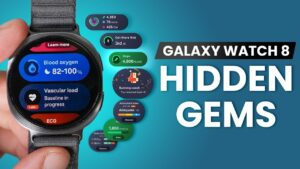 Customizing watch faces and features on the Galaxy Watch 8