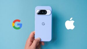 Google Pixel 10 camera system with telephoto lens and AI features