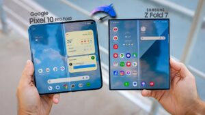 Google Pixel 10 Pro Fold vs. Samsung Galaxy Z Fold 7 design and build comparison