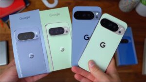 Google Pixel 10 Pro and Pixel 10 Pro XL side-by-side comparison