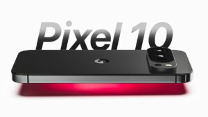 Google Pixel 10 series showcasing sleek design and color options