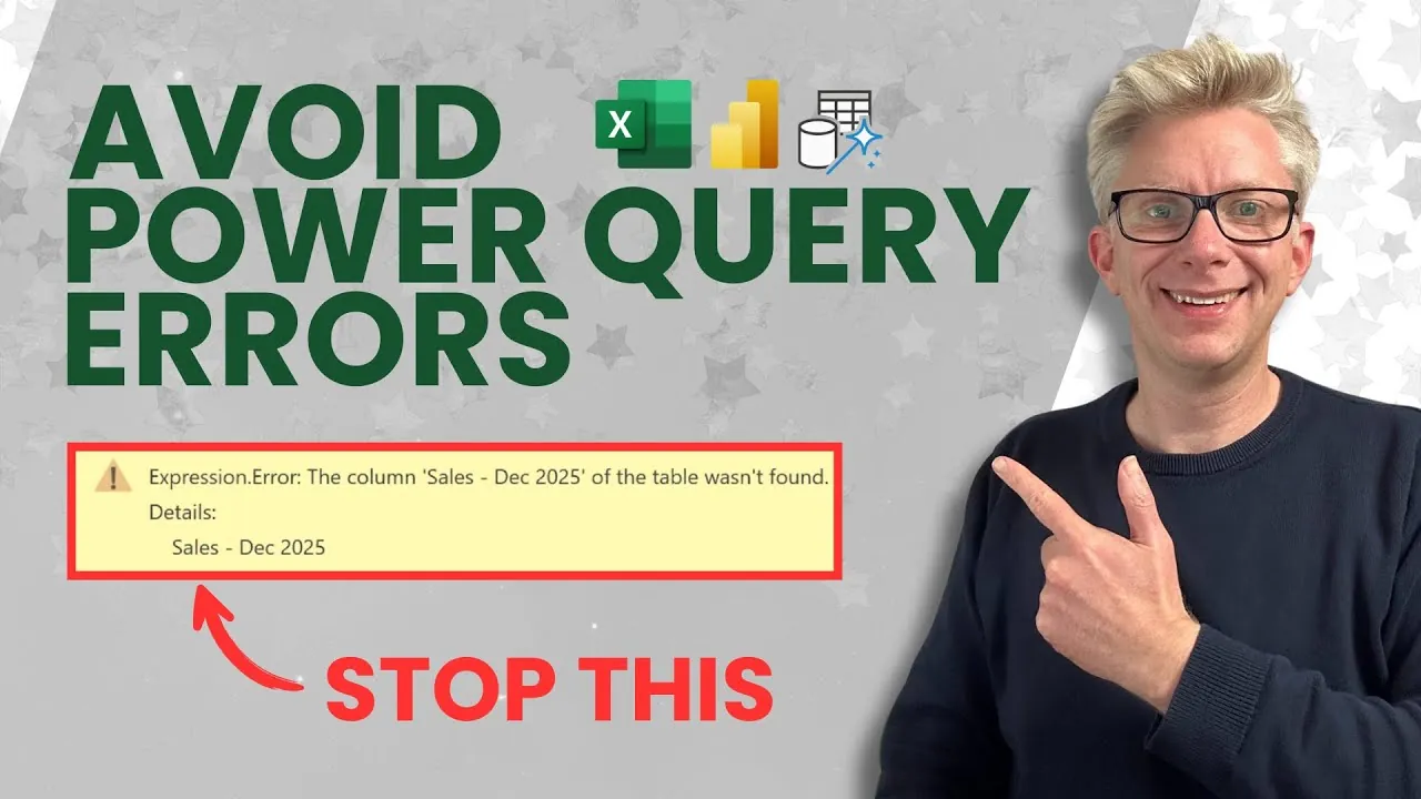 Power Query Column Name Changes Tips : Avoid Workflow Breaks - Geeky ...