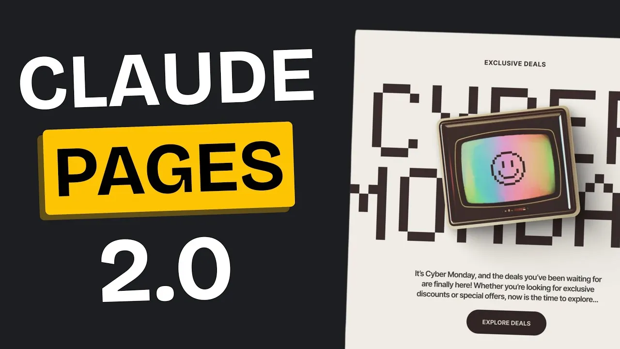 High-converting website landing page created with Claude AI
