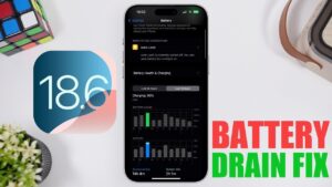Guide to fixing iOS 18.6 battery drain issues on iPhone