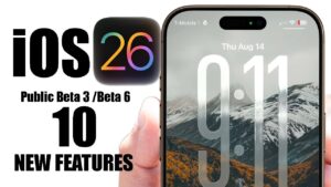 Dynamic lock screen animations in iOS 26 Beta 6