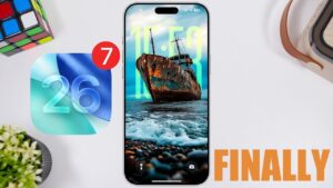 iOS 26 Beta 7 update showcasing new features and performance upgrades