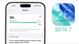 iOS 26 Beta 7 update highlights showcasing new features and fixes