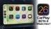 Updated Apple CarPlay interface with liquid glass design in iOS 26 Beta 8