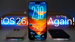 iOS 26 Beta 8 introduces liquid glass effects and dynamic wallpapers