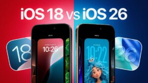A detailed look at iOS 26's new Liquid Glass design and interface.