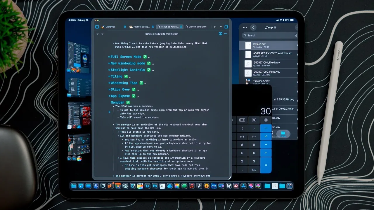 Overview of iPadOS 26 external monitor support and its limitations