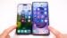 Side-by-side comparison of iPhone 16 Pro and Galaxy S25 Ultra designs