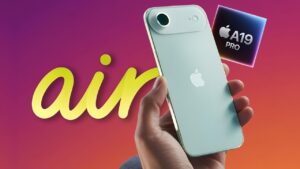 Ultra-thin iPhone 17 Air showcasing its sleek and lightweight design