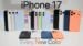 iPhone 17 lineup showcasing new colors and sleek design updates