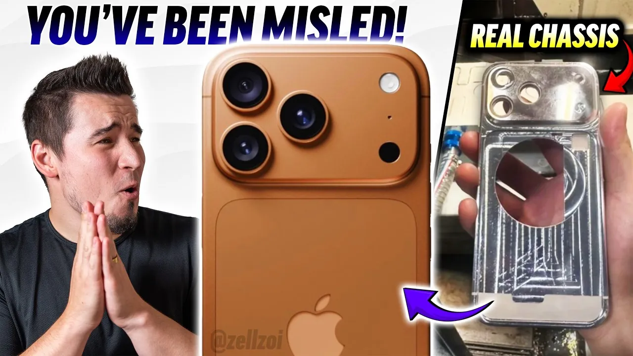 Close-up of iPhone 17 Pro camera bump