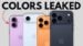 iPhone 17 Pro dummy model showcasing bold new design and colors