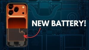 Steel-encased battery design in the iPhone 17 Pro for durability and efficiency