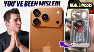 iPhone 17 Pro featuring a sleek unibody aluminum chassis design