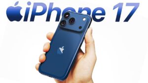 iPhone 17 Pro prototype undergoing public testing with a black cover
