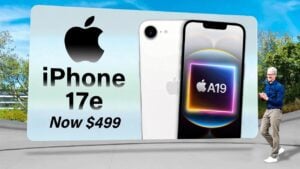 iPhone 17e budget smartphone with $599 price tag for 2026