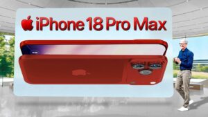 iPhone 18 Pro Max design leaks showcasing under-screen Face ID