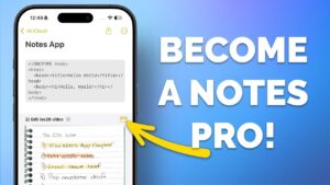 Tips for boosting productivity using the iPhone Notes app features