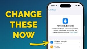 Guide to adjusting iPhone privacy settings for better data security