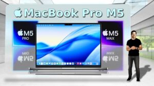 2026 MacBook Pro featuring M5 Pro and M5 Max chips for professionals