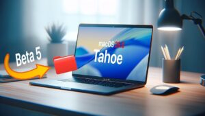 macOS 26 Beta 5 showcasing improved system performance and storage optimization