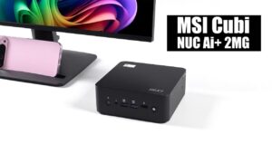 MSI Cubi NUC AI 2MG mini PC with Intel Core Ultra processor