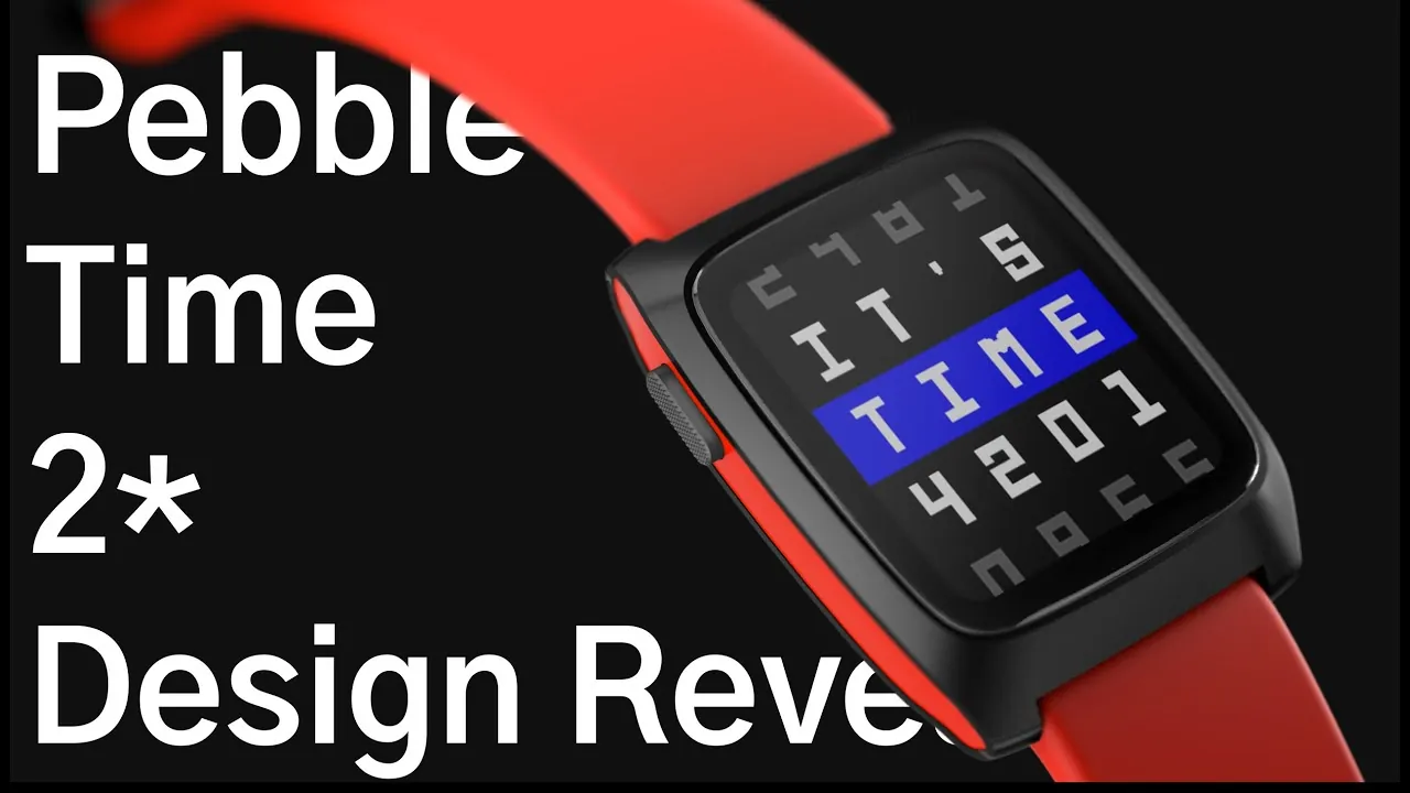 Close-up of the Pebble Time 2 ePaper color display in bright light