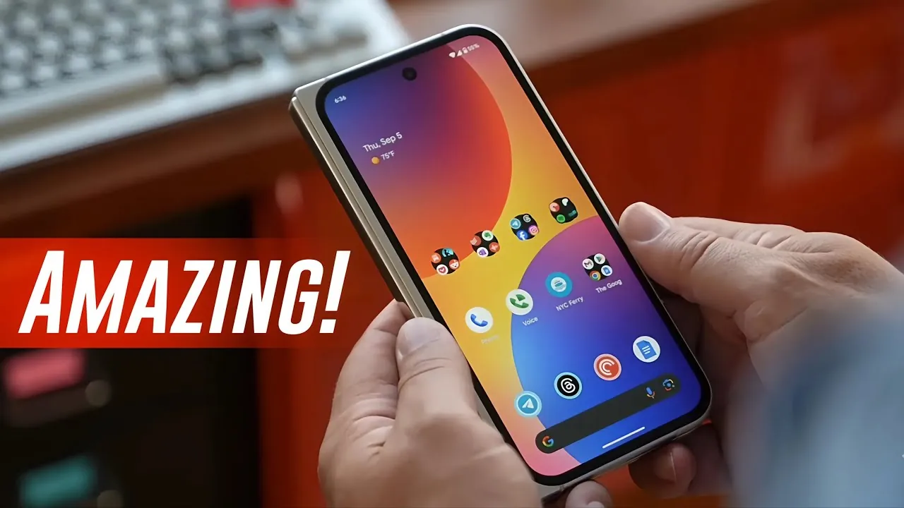 Pixel 10 Pro Fold with upgraded battery life and fast charging features