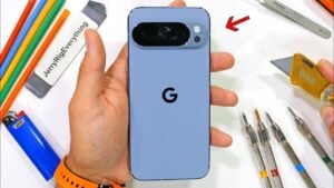Pixel 10 Pro XL showcasing its durable design and premium build quality