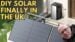 EcoFlow Stream plug-and-play solar system plugged into a standard home outlet