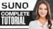 Step-by-step guide showing how to turn your voice into a song with the Suno AI music generator.
