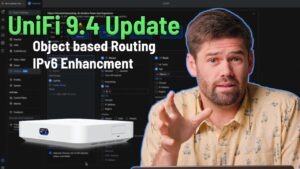 UniFi Network 9.4 showcasing object-oriented networking features