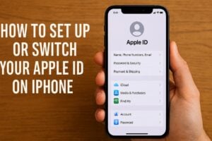 Apple ID iPhone