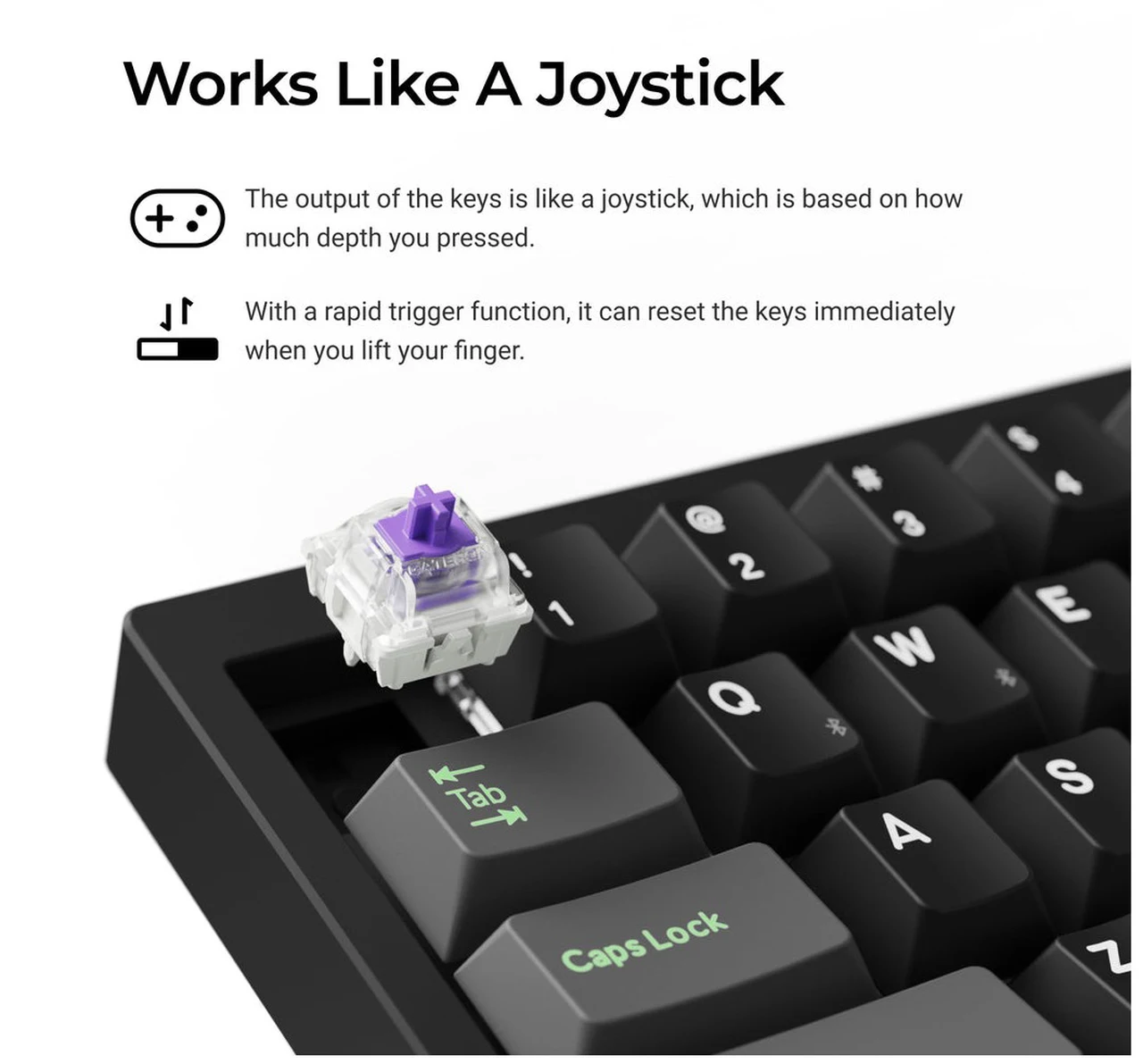 Scena ravvicinata di Lemokey P2 That Switch Wireless Switch