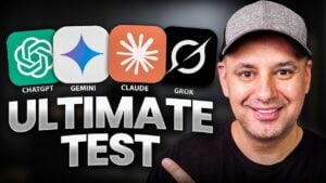 Comparison of ChatGPT 5, Gemini Pro, Claude Opus 4.1, and Grok in performance and capabilities