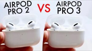 AirPods Pro 3 wireless earbuds with sleek ergonomic design