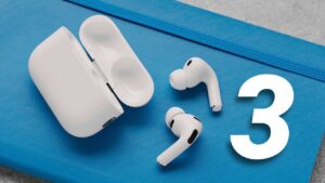 AirPods Pro 3 wireless earbuds with enhanced sound quality and noise cancellation