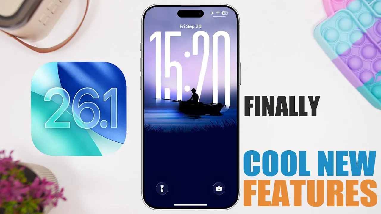 Apple Music swipe gestures introduced in iOS 26.1 update