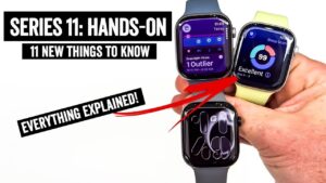 Apple Watch Series 11 showcasing its durable and scratch-resistant design